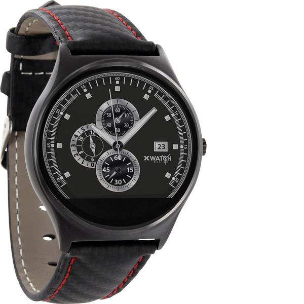 Dispositivi indossabili - X-WATCH QIN XW Prime II Smartwatch Rosso, Nero - Dispositivi indossabili - X-WATCH QIN XW Prime II Smartwatch Rosso, Nero -