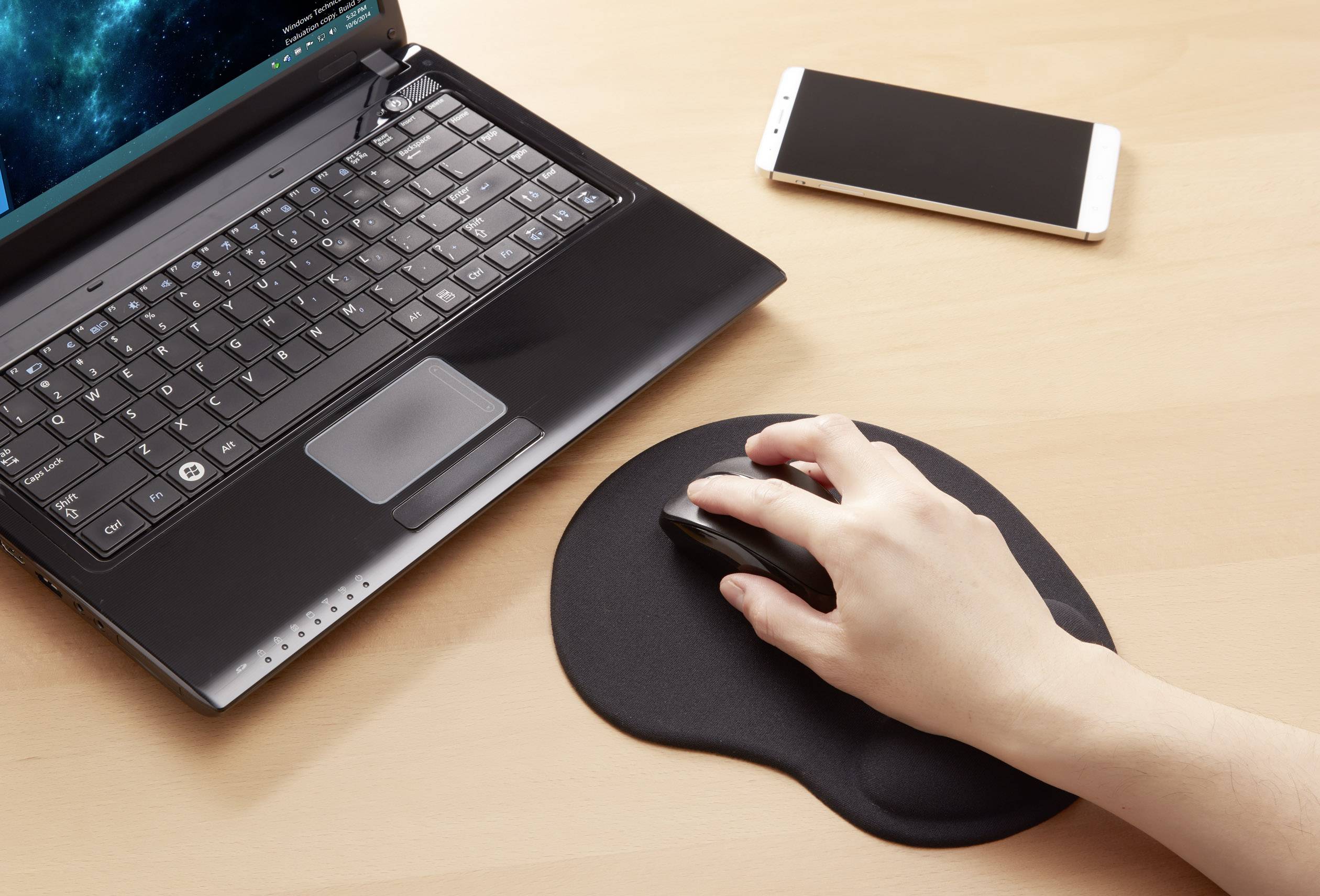 Trust Bigfoot Gel Mouse Pad nero