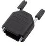 encitech DPPK09-BK-K 6260-0101-01 Alloggiamento D SUB Numero Poli (num): 9 Plastica 180 ° Nero 1 pz.
