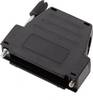 encitech DSSK-P-25-L-K 6260-0107-03 Alloggiamento D SUB Numero Poli (num): 25 180 °, 45 ° Nero 1 pz.