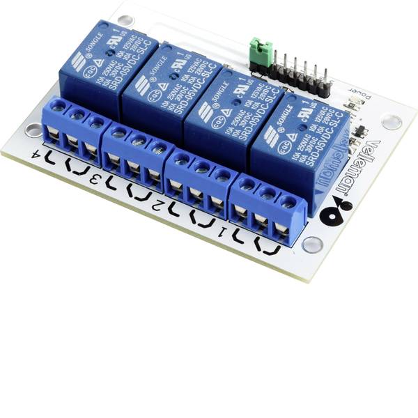 Moduli e schede Breakout per schede di sviluppo - Modulo relè MAKERFACTORY VMA400 adatto per (scheda): Arduino, Arduino UNO, Fayaduino, freeduino, seeeduino, Seeeduino - Moduli e schede Breakout per schede di sviluppo - Modulo relè MAKERFACTORY VMA400 adatto per (scheda): Arduino, Arduino UNO, Fayaduino, freeduino, seeeduino, Seeeduino -