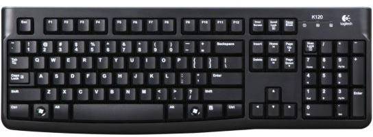 Logitech Logitech K120 for Business - Tastatur - USB USB Tastiera Nordisch, QWERTY Marrone