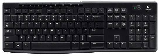 Logitech Senza fili (radio) Tastiera Nordisch, QWERTY Multicolore-0