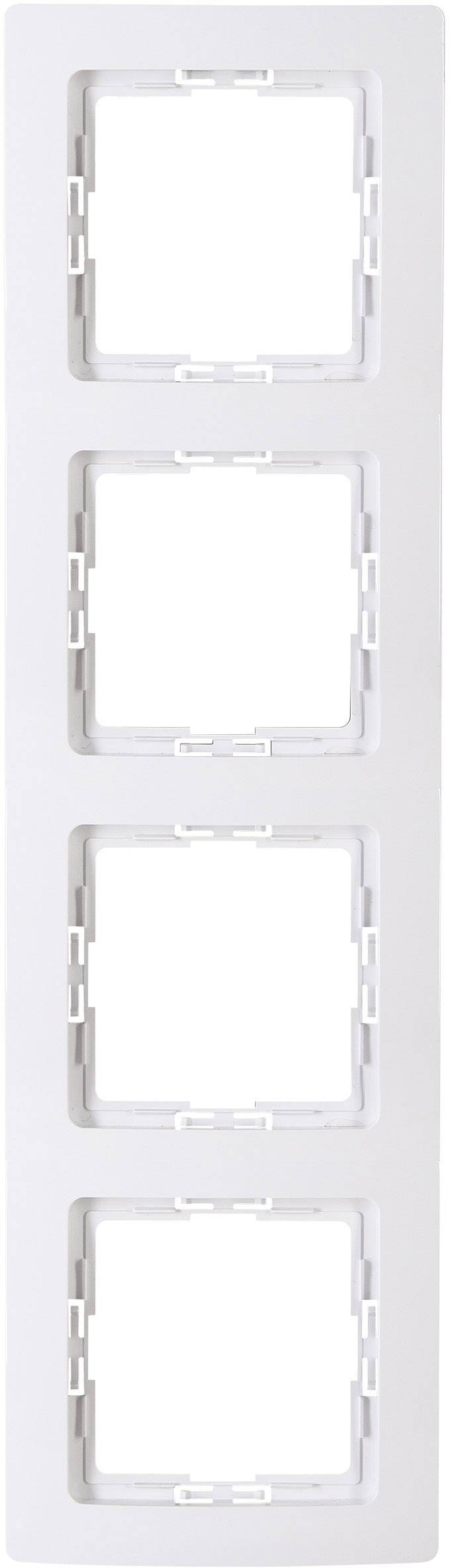 Kopp 4 vie Telaio di copertura Coperchio HK05 Bianco artico 308702000 1 pz.
