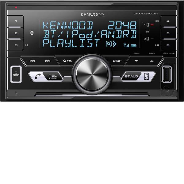 Autoradio e Monitor multimediali - Kenwood DPX-M3100BT Autoradio doppio DIN Collegamento per controllo remoto da volante - Autoradio e Monitor multimediali - Kenwood DPX-M3100BT Autoradio doppio DIN Collegamento per controllo remoto da volante -