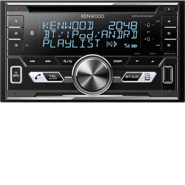 Autoradio e Monitor multimediali - Kenwood DPX-5100BT Autoradio doppio DIN Vivavoce Bluetooth®, Collegamento per controllo remoto da volante - Autoradio e Monitor multimediali - Kenwood DPX-5100BT Autoradio doppio DIN Vivavoce Bluetooth®, Collegamento per controllo remoto da volante -