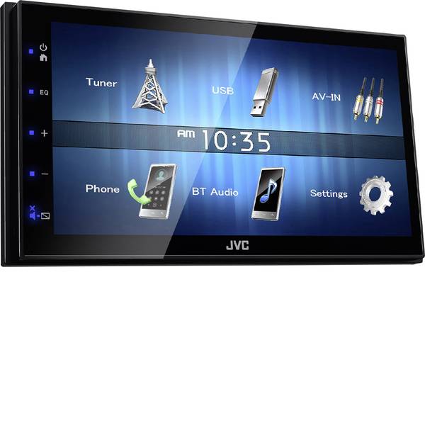 Autoradio e Monitor multimediali - JVC KW-M24BT Moniceiver doppio DIN Vivavoce Bluetooth®, Collegamento per telecamera posteriore - Autoradio e Monitor multimediali - JVC KW-M24BT Moniceiver doppio DIN Vivavoce Bluetooth®, Collegamento per telecamera posteriore -