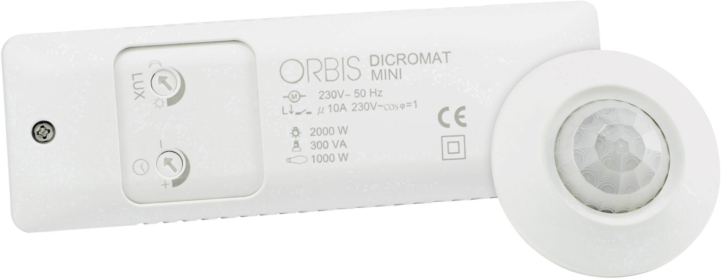 ORBIS Zeitschalttechnik OB133512 Soffitto Rilevatore di movimento 360 ° Bianco IP20
