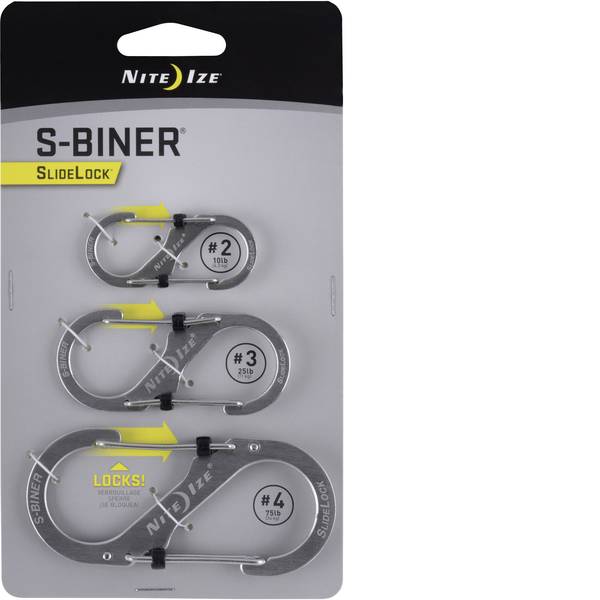Tende e accessori - Moschettone NITE Ize NI-LSBC-11-R6 3 pz. - Tende e accessori - Moschettone NITE Ize NI-LSBC-11-R6 3 pz. -
