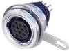 Neutrik MPF12-V Connettore circolare Presa verticale Tot poli: 12 Serie (connettore circolare): miniCON 1 pz.