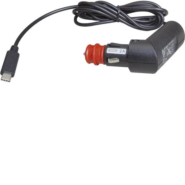 Accessori per presa accendisigari - ProCar USB-C cavo di ricarica per auto 3000 mA Portata massima corrente=3 A - Accessori per presa accendisigari - ProCar USB-C cavo di ricarica per auto 3000 mA Portata massima corrente=3 A -