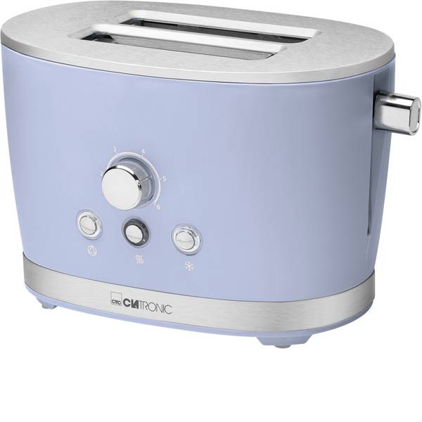 Tostapane - Clatronic TA 3690 Tostapane Con griglia scaldabriosche Blu - Tostapane - Clatronic TA 3690 Tostapane Con griglia scaldabriosche Blu -