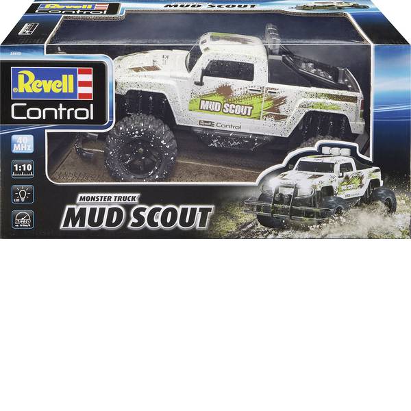 Auto telecomandate - Revell Control 24643 New Mud Scout 1:10 Automodello per principianti Elettrica Monstertruck Trazione posteriore - Auto telecomandate - Revell Control 24643 New Mud Scout 1:10 Automodello per principianti Elettrica Monstertruck Trazione posteriore -