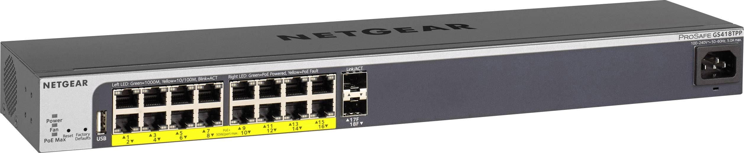 18PT GE POE SMART SWITCH 240W