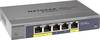 NETGEAR GS105PE-10000S Switch di rete 5 Porte Funzione PoE
