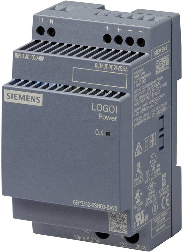 Siemens 6EP3332-6SB00-0AY0 6EP33326SB000AY0 Modulo di alimentazione PLC