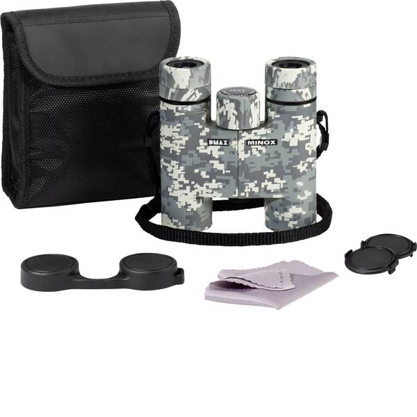 Binocoli - Minox 8 x 25 Pixel Camo Binocolo 8x 25 mm Mimetico - Binocoli - Minox 8 x 25 Pixel Camo Binocolo 8x 25 mm Mimetico -