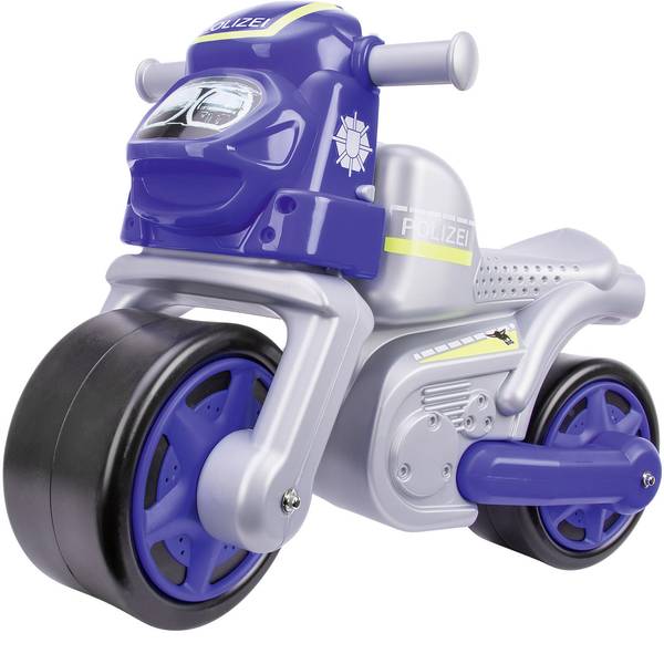 Auto a spinta - Macchina a spinta per bambini BIG Polizei Bike Argento - Blu - Auto a spinta - Macchina a spinta per bambini BIG Polizei Bike Argento - Blu -