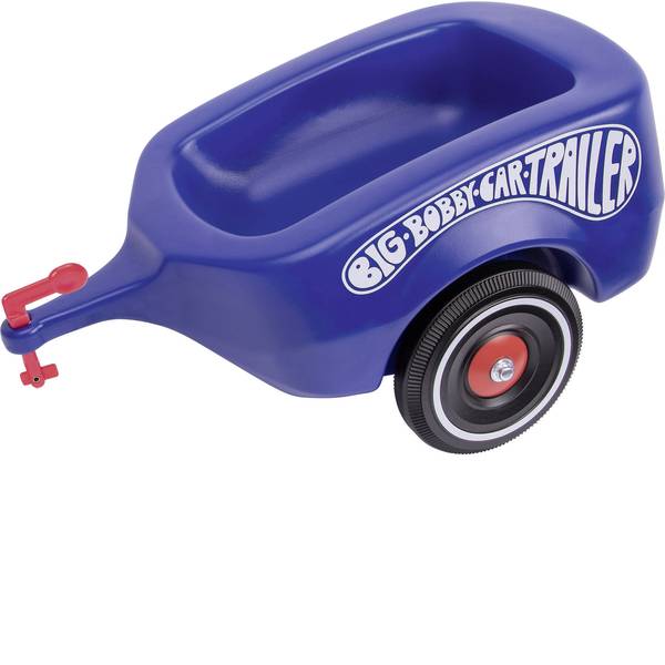 Auto a spinta - Rimorchio a spinta per bambini BIG Bobby Car Trailer Blu Reale - Auto a spinta - Rimorchio a spinta per bambini BIG Bobby Car Trailer Blu Reale -