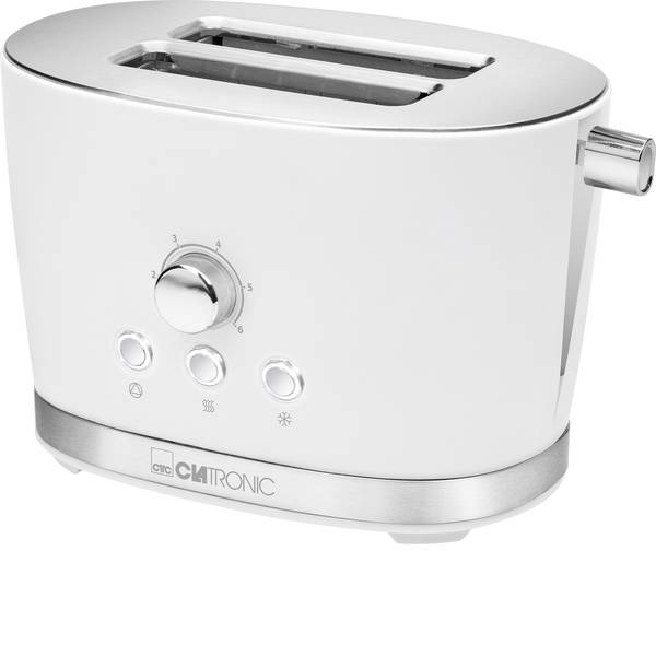Tostapane - Clatronic TA3690 Tostapane Con griglia scaldabriosche Bianco - Tostapane - Clatronic TA3690 Tostapane Con griglia scaldabriosche Bianco -