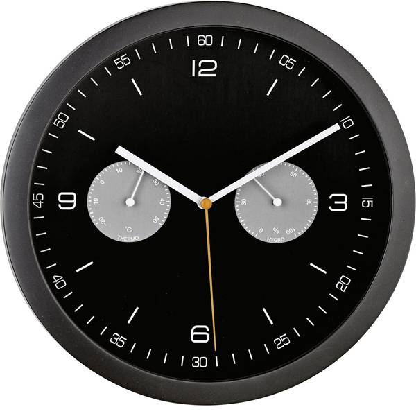 Orologi da parete - Mebus 52825 Radiocontrollato Orologio da parete 260 mm x 42 mm Nero - Orologi da parete - Mebus 52825 Radiocontrollato Orologio da parete 260 mm x 42 mm Nero -