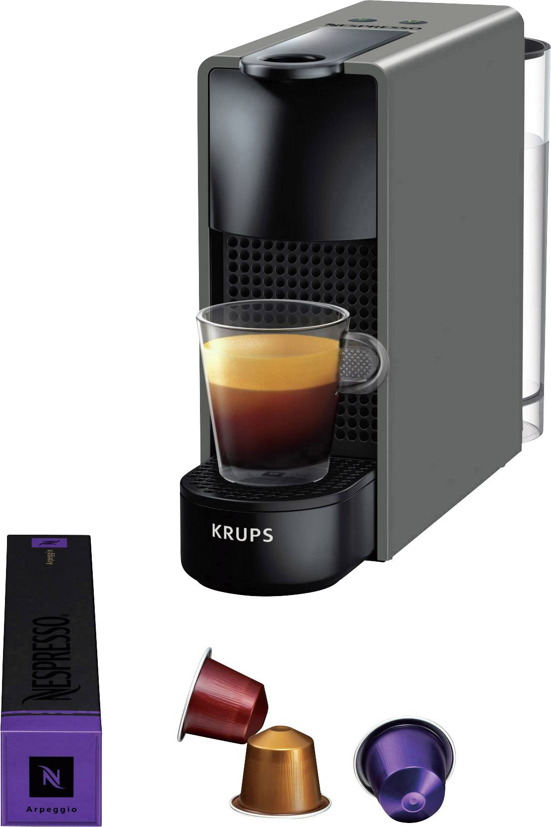 Krups nespresso essenza mini xn110b grigio-2