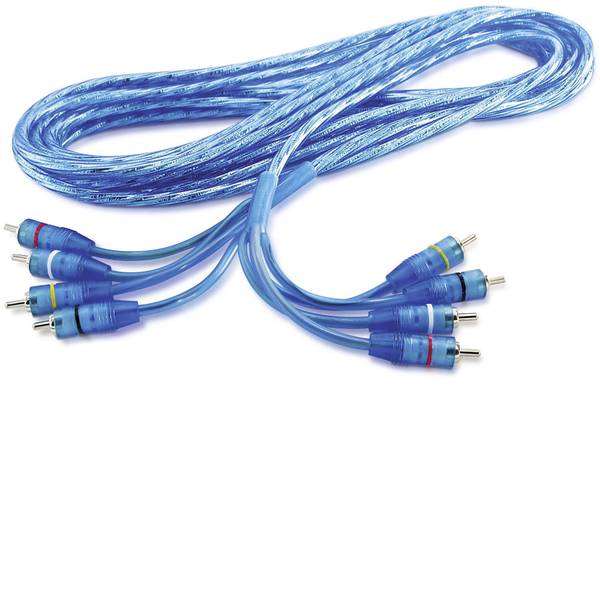 Cavi e connettori RCA HiFi per auto - Cavo RCA 0.8 m Sinuslive RCA 08-4 - Cavi e connettori RCA HiFi per auto - Cavo RCA 0.8 m Sinuslive RCA 08-4 -