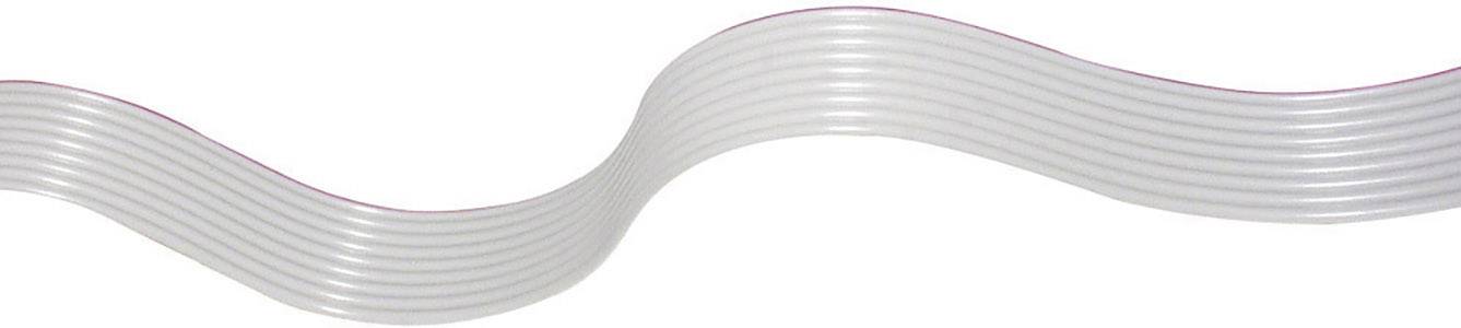 Tubicino di plastica trasparente, dall'andamento ondulato, con bordi rossi, che appare flessibile.