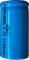 Una batteria cilindrica blu con la scritta 'xCell 1 CR18350 3.7V 1100mAh', probabilmente una batteria ricaricabile.