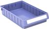 BITO Lagertechnik 102642 Cassetta per scaffale adatto per alimenti (L x L x A) 400 x 234 x 80 mm Blu 8 pz.