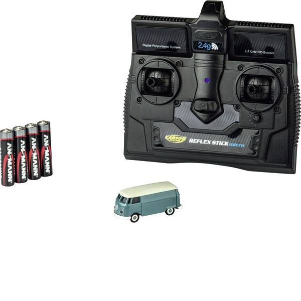 Mini auto radiocomandate elettriche - Carson Modellsport 500504118 VW Bus T1 Kastenwagen 1:87 Automodello Elettrica Auto stradale Trazione posteriore incl. - Mini auto radiocomandate elettriche - Carson Modellsport 500504118 VW Bus T1 Kastenwagen 1:87 Automodello Elettrica Auto stradale Trazione posteriore incl. -