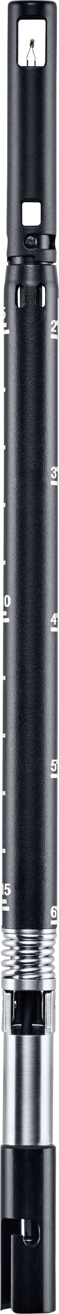 Cacciavite elettrico nero con elementi argentati e scala del momento torcente, adatto per lavori di precisione.