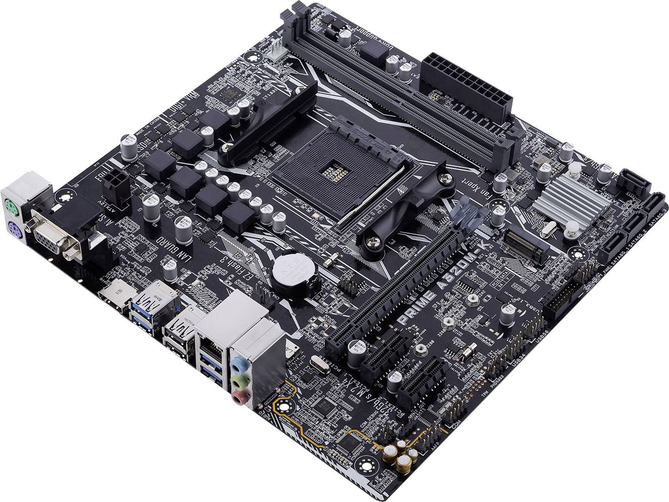 Asus Prime A320m K Mainboard Attacco Amd Am4 Fattore Di Forma Micro Atx