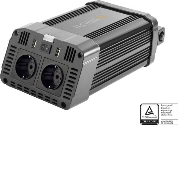 Inverter - Technaxx Inverter TE16 1200 W 12 V/DC - 230 V/AC - Inverter - Technaxx Inverter TE16 1200 W 12 V/DC - 230 V/AC -