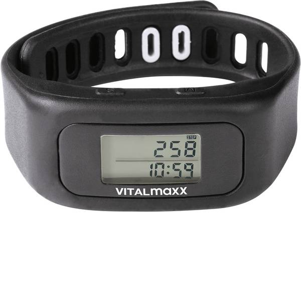 Dispositivi indossabili - VitalMaxx Fitness Tracker Nero - Dispositivi indossabili - VitalMaxx Fitness Tracker Nero -