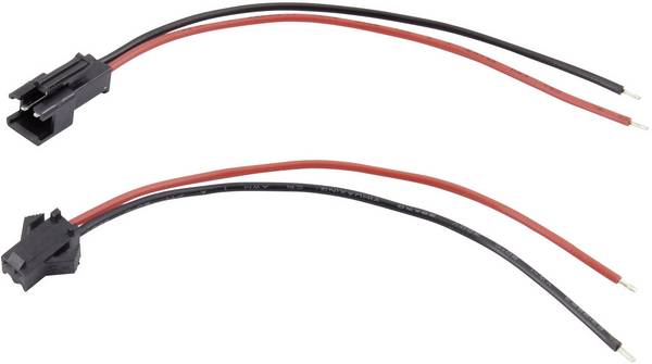 <br> TRU COMPONENTS<br> TC-6649232<br> Connettore con cavo<br> <br> Totale poli: 2<br> Passo: 2.50 mm<br> 1 KIT<br> <br>