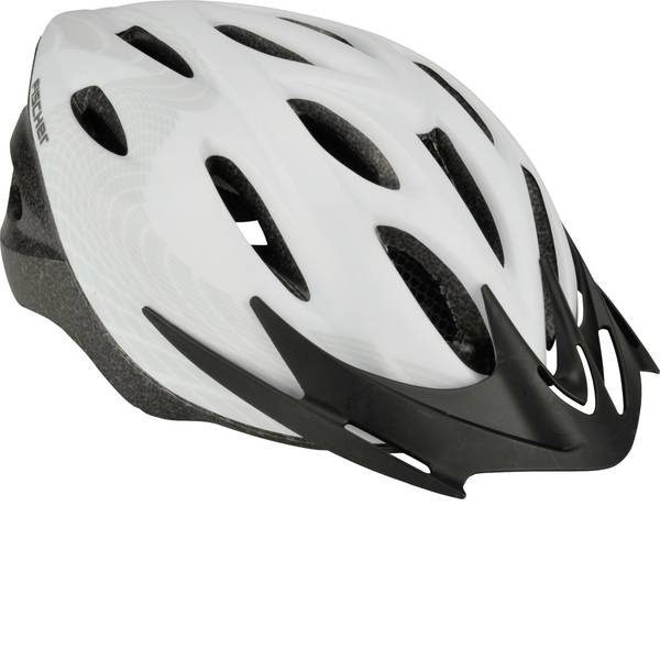 Caschi da bicicletta - Fischer Fahrrad White Vision L/XL Caschetto Touring / Città Bianco, Nero Taglia=L - Caschi da bicicletta - Fischer Fahrrad White Vision L/XL Caschetto Touring / Città Bianco, Nero Taglia=L -