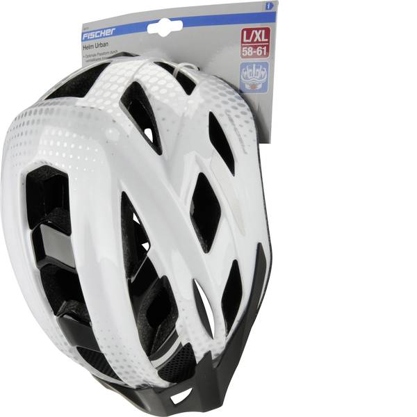 Caschi da bicicletta - Fischer Fahrrad Urban Lano S/M Casco MTB Bianco, Nero Taglia=M - Caschi da bicicletta - Fischer Fahrrad Urban Lano S/M Casco MTB Bianco, Nero Taglia=M -