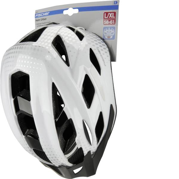Caschi da bicicletta - Fischer Fahrrad Urban Lano L/XL Casco MTB Bianco, Nero Taglia=L - Caschi da bicicletta - Fischer Fahrrad Urban Lano L/XL Casco MTB Bianco, Nero Taglia=L -