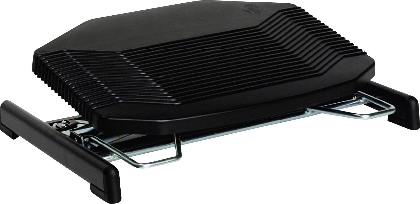 BakkerElkhuizen BNEFRB952 Basic 952 Poggiapiedi (L x P) 420 mm x 320 mm ergonomica, inclinazione regolabile Nero-0
