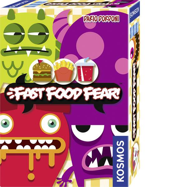 Giochi di società e per famiglie - Fast-food Fear 692957 Kosmos - Giochi di società e per famiglie - Fast-food Fear 692957 Kosmos -