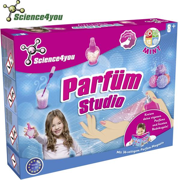 Kit di apprendimento chimica - Science4you Parfüm Studio 1666083 Kit esperimenti da 8 anni - Kit di apprendimento chimica - Science4you Parfüm Studio 1666083 Kit esperimenti da 8 anni -