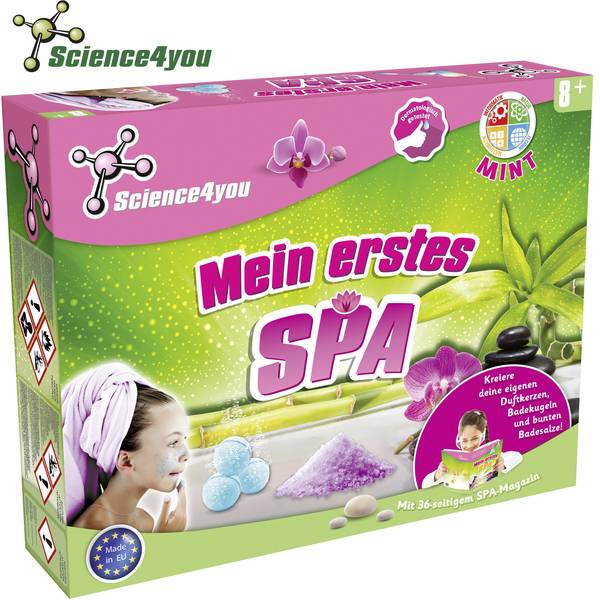 Kit di apprendimento chimica - Science4you Mein erstes Spa 1666084 Kit esperimenti da 8 anni - Kit di apprendimento chimica - Science4you Mein erstes Spa 1666084 Kit esperimenti da 8 anni -