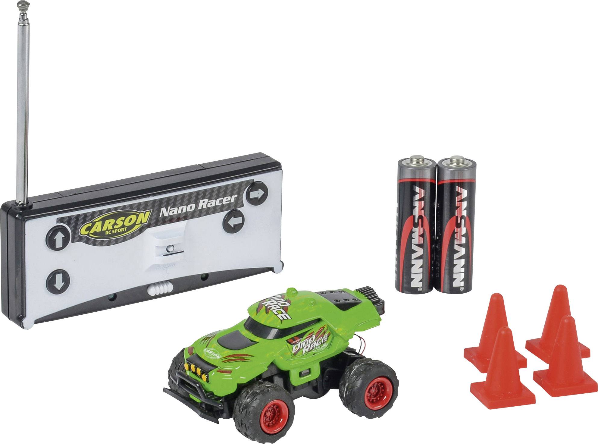 Carson Carson RC Sport Nano Racer Dino-Race 1:60 Automodello Elettrica 500404185 