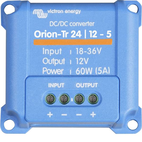 Convertitori di tensione DC/DC - Victron Energy;Orion-Tr 24/12-5;Convertitore DC/DC- 60 W - Convertitori di tensione DC/DC - Victron Energy;Orion-Tr 24/12-5;Convertitore DC/DC- 60 W -