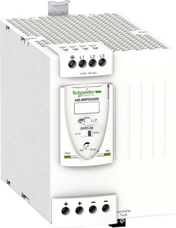 Schneider Electric ABL8WPS24200 Alimentatore per guida DIN 20 A Contenuto 1 pz.