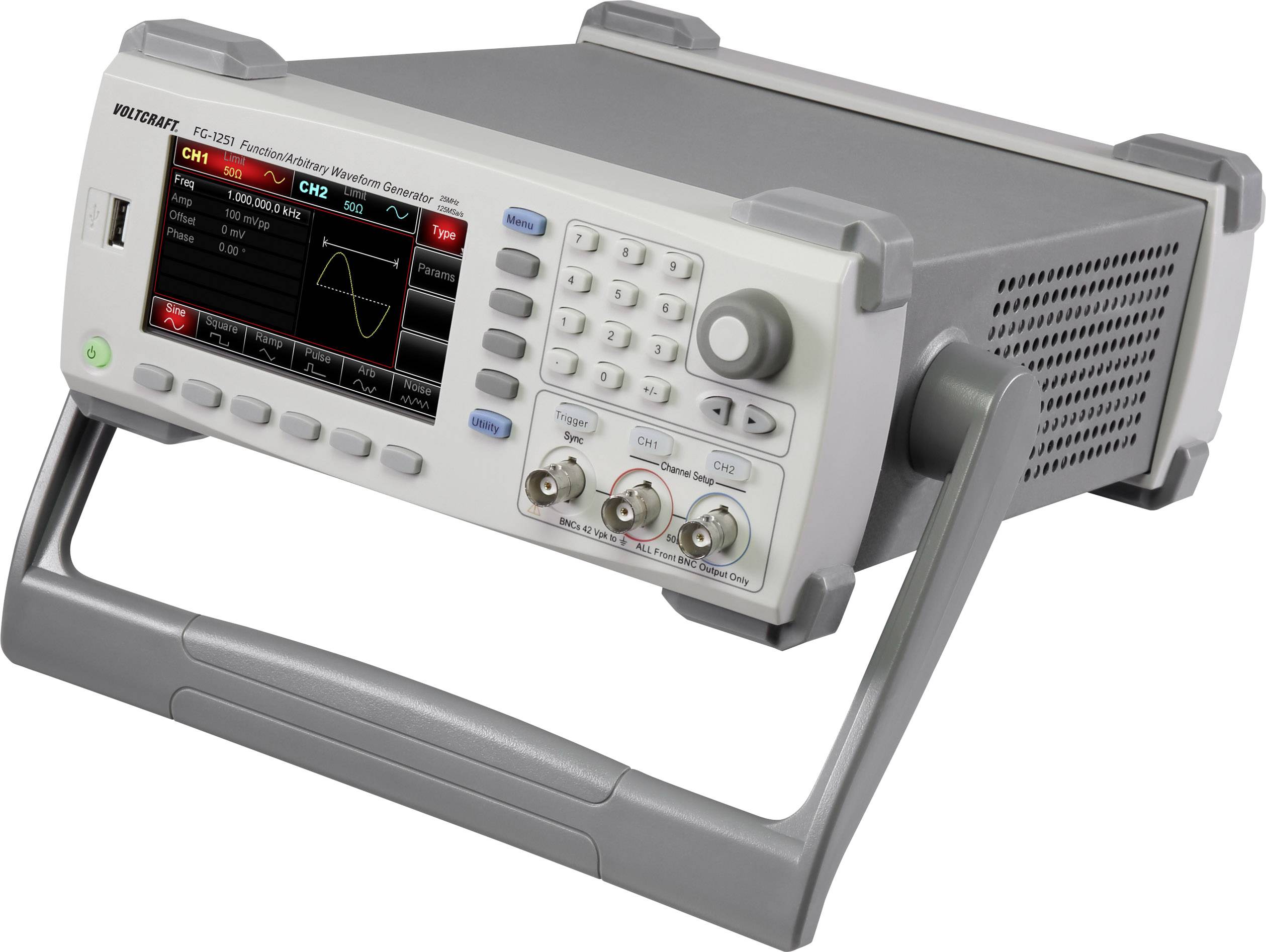 Generatore Di Segnale FY8300S 20M - 3 Canali Con Uscite TTL, Forme D'Onda Arbitrarie Per Circuiti Elettrici - Foto 7