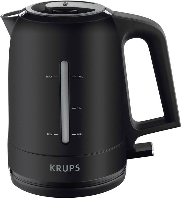 Krups Wasserkocher Pro Aroma Schwarz Bollitore Nero Capacità effettiva: 1.6 l