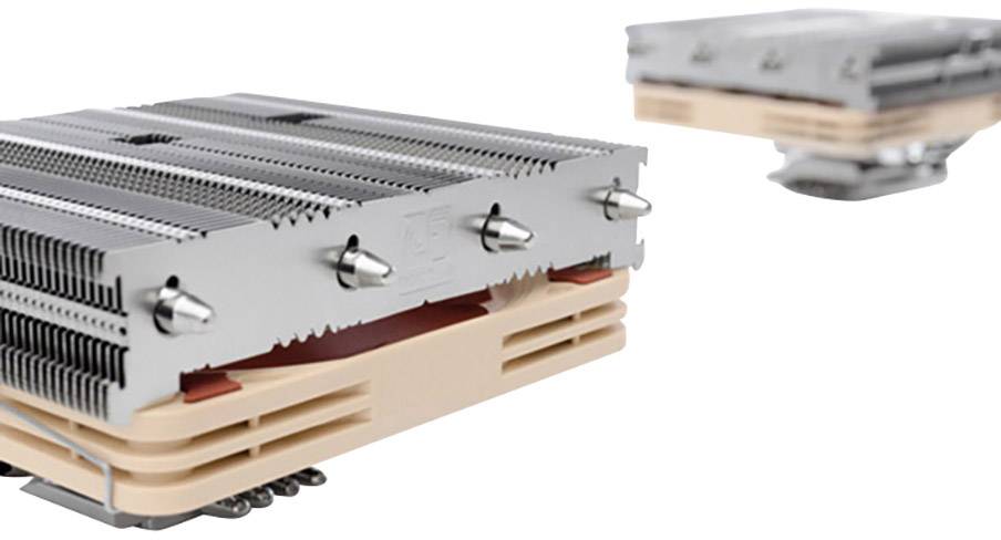 Noctua nh-l12s sistema di raffreddamento per computer processore refrigeratore 12 cm beige, nichel-1