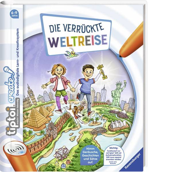 Giochi di società e per famiglie - Ravensburger tiptoi® create: Un pazzo giro del mondo - Giochi di società e per famiglie - Ravensburger tiptoi® create: Un pazzo giro del mondo -